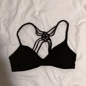 h&m black bikini top